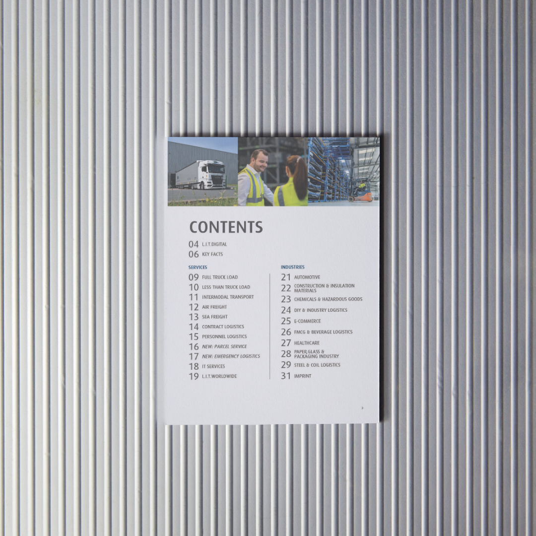 Trade fair brochure »LITINSIDE«