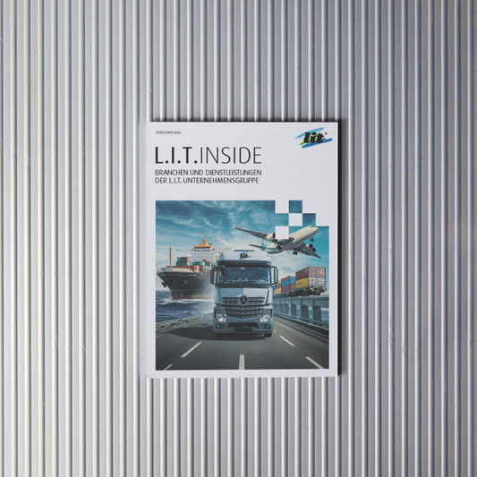 Messebroschüre »L.I.T.INSIDE«